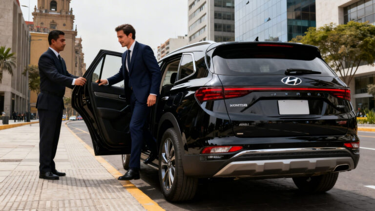 Taxi premium en Lima para ejecutivos y diplomáticos