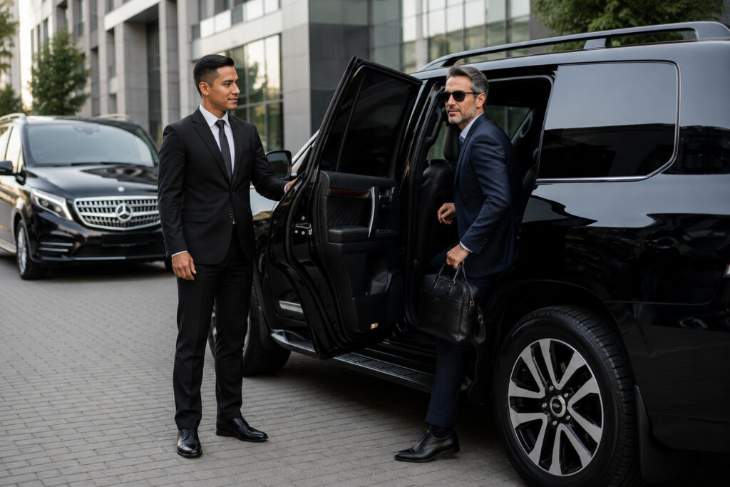 Taxi premium para gerentes de empresas