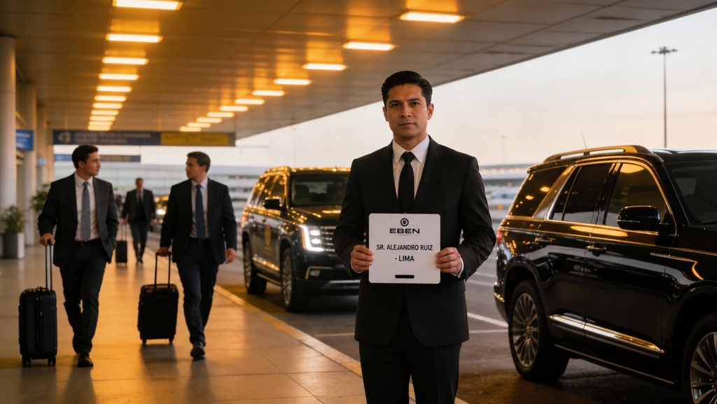 transporte de delegaciones internacionales en Lima servicio ejecutivo EBEN VIP