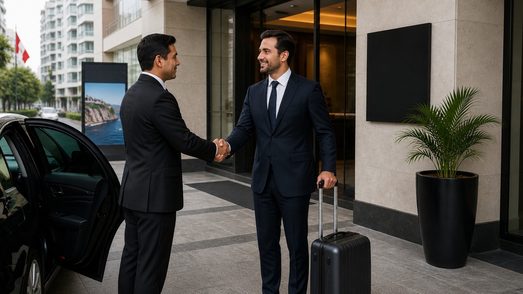 Transporte ejecutivo para clientes y visitas corporativas en Lima con vehículos premium de EBEN VIP.